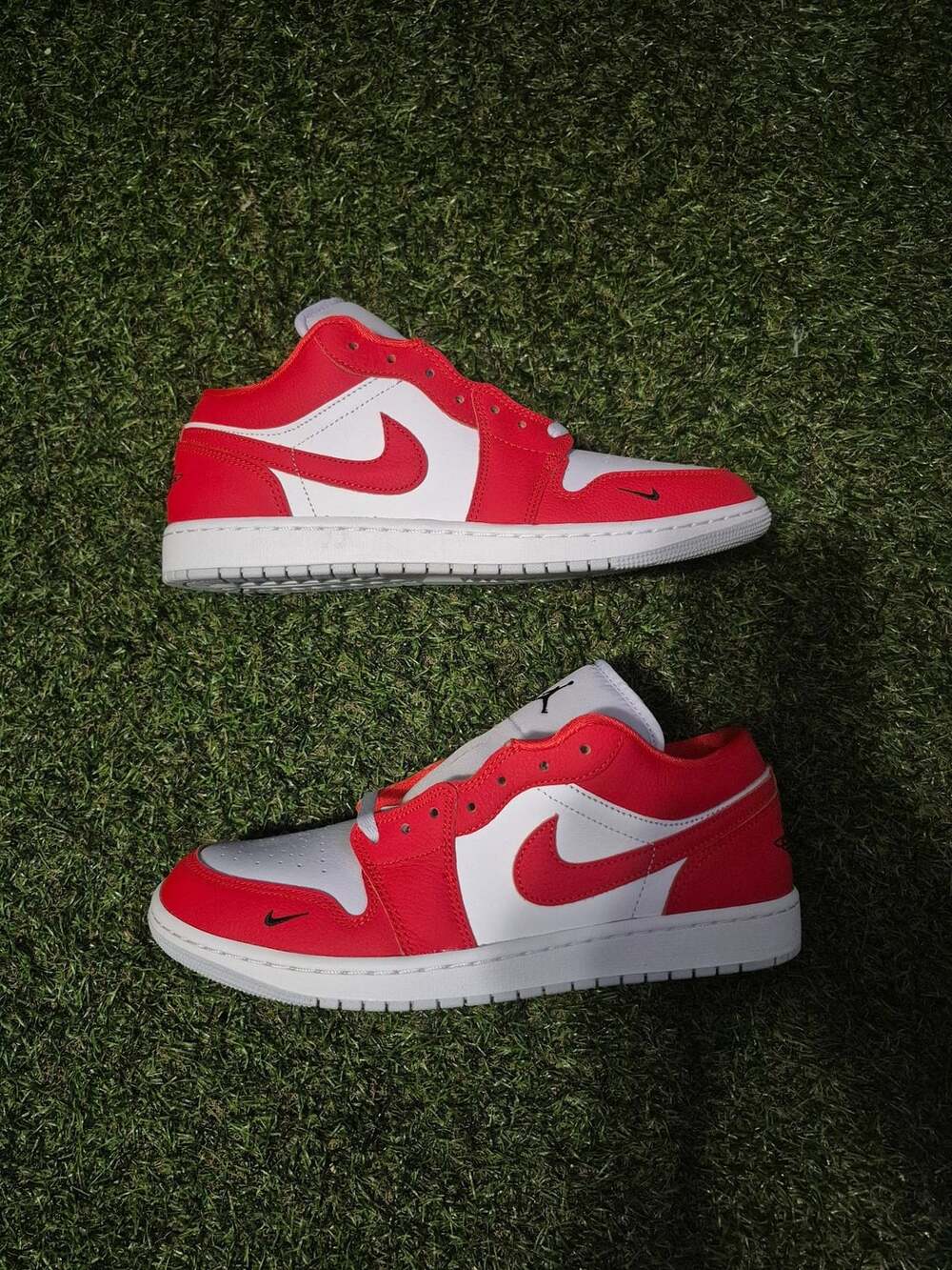 Jordan Air Jordan 1 Low Red White Sneakers